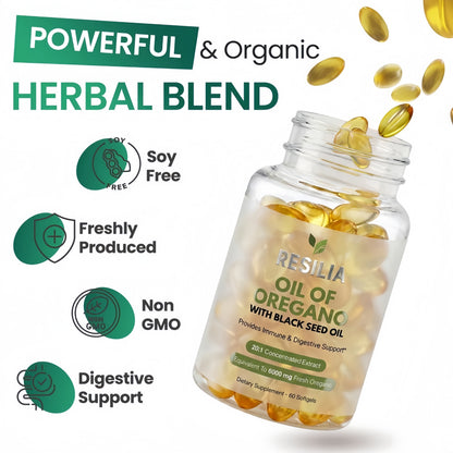 Resilia® Oil of Oregano Softgels